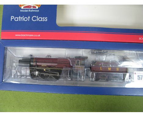 Bachmann OO Gauge/4mm Ref 31-204 4-6-0 Patriot Class 5530, LMS crimson, "Sir Frank Lee", boxed, unfitted accessories, appears