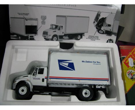 First Gear 1:34th Scale Diecast Model #19-3134 International 4400 High Performance Truck 'United States Postal Service', boxe