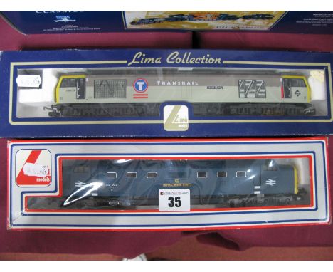 Two LIMA 'OO' Gauge/4mm Diesel Locomotives, boxed, Ref 205106 class 55 BR blue "Royal Scots Grey" R/No 55022. Ref 204768 clas