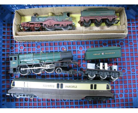 Three "OO" Gauge/4MM Locomotives, Tri-ang 4-2-2 Great Western 'Lord of the Isles' R/No. 3046 Steam Locomotive, Six Wheeled Te