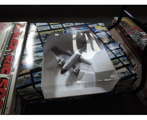 A Franklin Mint 1:48 scale die-cast commercial aircraft, boxed