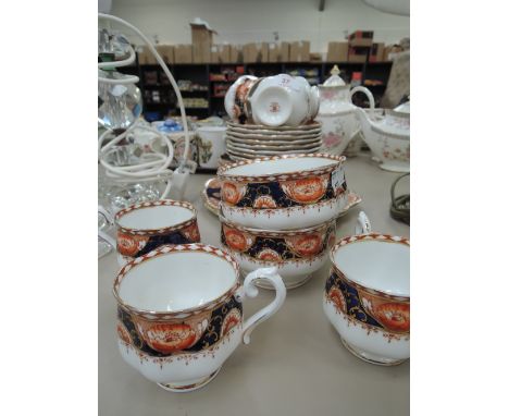 A Royal Albert Imari style tea service