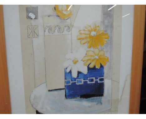 A print flowers after Bjorn Baan