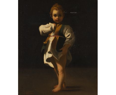 After Bartolomeo Schedoni (1578-1615) La Carita inscribed 'C Ciappa la Schedoni' oil on canvas 47 x 40cm. Provenance: David M