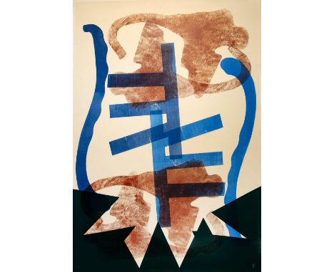 Stephen Buckley (b.1944) Tokyo Joe, 1983 36/45, signed, numbered, and dated in ink lithograph 97 x 74cm. Unframed. In good co