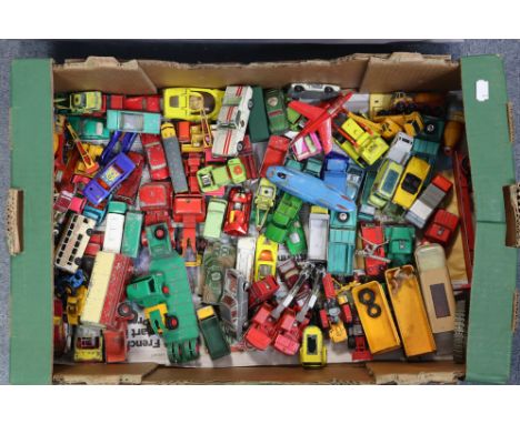 Approximately seventy various die-cast scale models by Corgi, Spot-on, etc., all unboxed. 