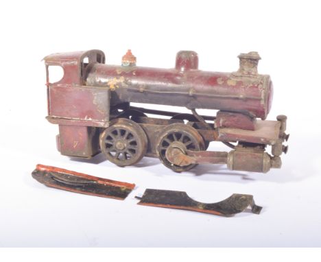 Early steam locomotive engine, a/f.