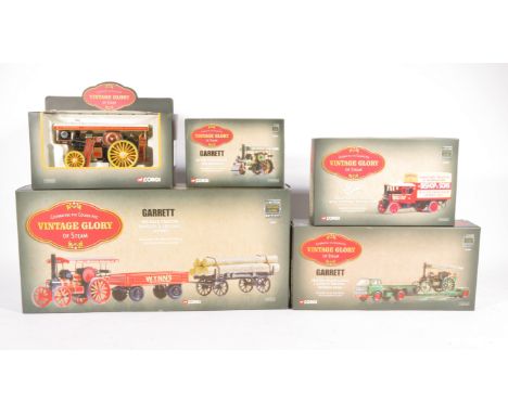 Modern Corgi Toys The Vintage Glory of Steam series, including no.80305 4CD road tractor, trailer and log load, no.80105 Fowl