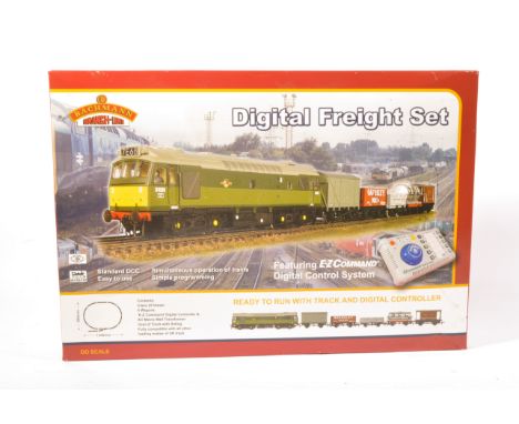 Bachmann 00 gauge scale digital Freight Set, opened most parts complete, boxed.