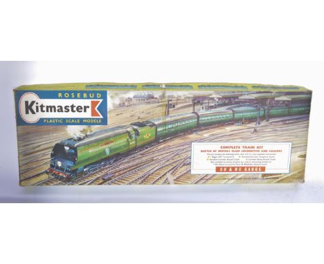 Kitmaster plastic scale models presentation set no.2 Rosebud, uncompleted and still in original bags, comes with instructions