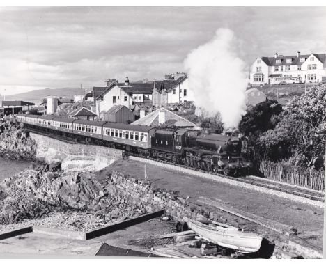 W.A.Sharman Photographic Quality Archive (10" x 8")-West Highlander -14/7/85, 5407 leaves Mallaig with the 18.00 for Fort Wil
