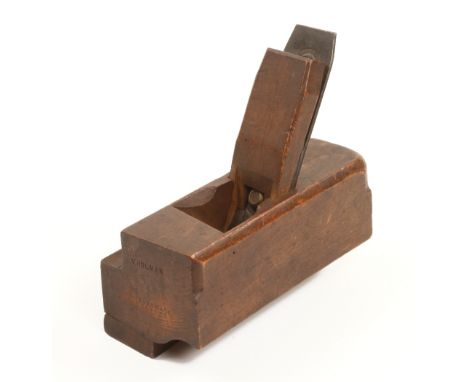 A lambstongue handrail plane with sole fence by J BRUFORD Plymouth G+ 