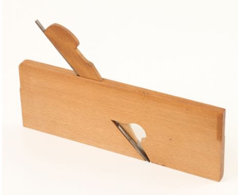 An unusual unused 1/2" skew rebate plane by MATHIESON also stamped on the toe 1944 with Broad Arrow mark F 