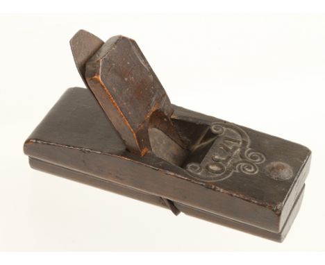 A little used 18c Dutch blokschaaf by MATTHIJS RADEMAKER Amsterdam with Goodman type E mouth and dated 1730. Previously offer