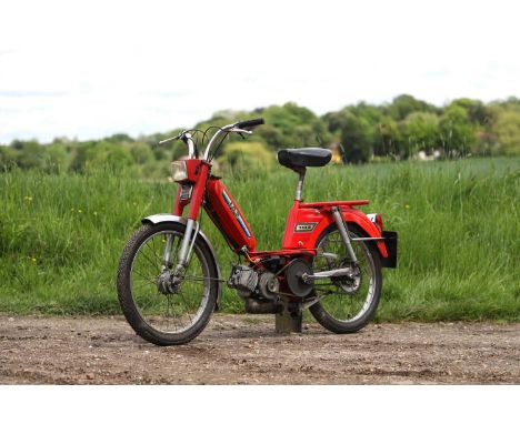 1982 Peugeot 102 50cc moped  Registration Number: ADV 537X Frame Number: 9169618 Engine Number: 7814624  Aside from a baguett