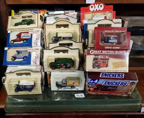 A large collection of Lledo Days Gone and Editions Atlas model vehicles, many boxed
