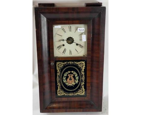 A 20th century American wall clock