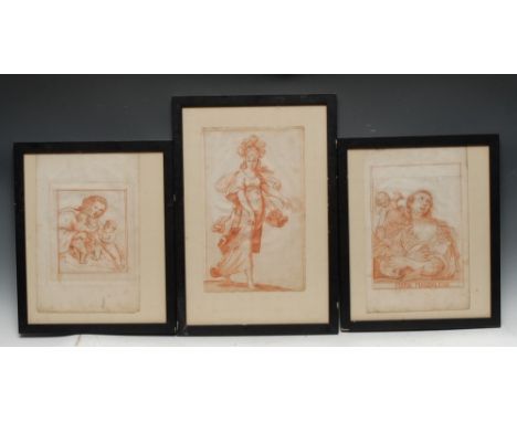 Italian Old Master School (first - second quarter, 18th century)Maria Magdalenatitled, red chalk drawing on paper, 32cm x 21c