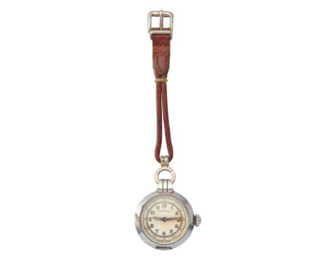 Rolex Oyster, the case with inner Arabic numerals and outer segmented dial for seconds, the case with one suspension at 12 an