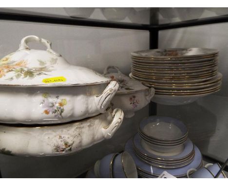 Royal Doulton part dinner service decorated in a floral pattern consisting of approximately 35 pieces to include tureens, mea