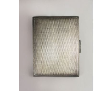 Zigaretten Etui, 835er Silber, Deutschland: Halbmond und Krone, innen: legierter Buchstabe K und Schrift: Weihnachten 1977, G