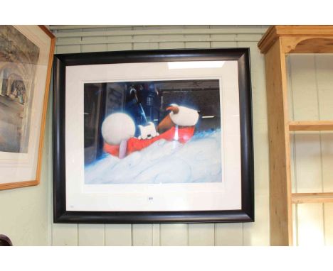 Doug Hyde, The Explorers, limited edition print, signed, titled and No. 306/945 in the margin, image 53cm by 70cm, in glazed 
