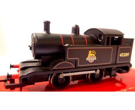 Hornby R3069, 0.4.0., BR Black, 43209, Early Crest, Collectors Club Loco 2012, in excellent condition, no paperwork, box good