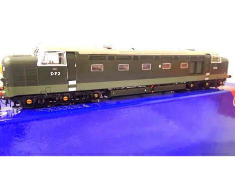 Heljan 4011, English Electric DP2 Prototype, BR Green Livery  limited edition 10/2000, in very near mint condition, boxed. P&