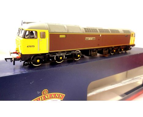 Bachmann 31-651 Z Class 47 Midland Counties,  47973, Kernow Model Rail Exclusive in very near mint condition.  P&amp;P Group 