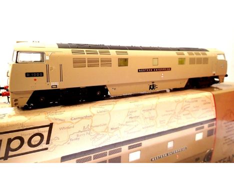 Dapol D1000 Western Enterprise Desert Sand Livery, limited edition 66/400 in very near mint condition, boxed. P&amp;P Group 1