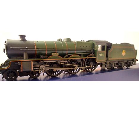 Bachman Jubilee rename/number 45612, Jamaica, BR Green, Early Crest, fitted with Fowler high sided tender, in very good to ex