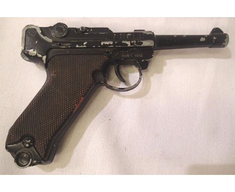 Lone Star Luger replica diecast metal gun. P&amp;P Group 1 (£14+VAT for the first lot and £1+VAT for subsequent lots) 