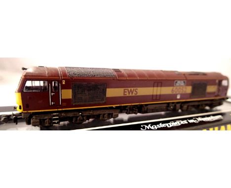 Graham Farish 371-350, Class 60, EWS 60052, Glofa TWR, in very good to excellent condition, boxed, light weathering, no paper