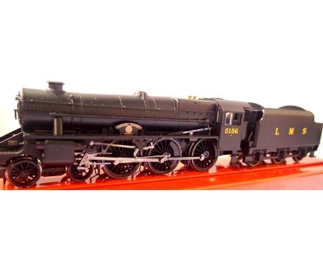 Hornby Black 5, LMS Black, Ayrshire Yeomanry, 5156, DCC fitted, in excellent condition, unboxed. P&amp;P Group 1 (£14+VAT for