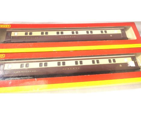 Two Hornby R4285 Northern Belle MK3 Sleeper Coach, car no.10729, in very near mint condition, boxed. P&amp;P Group 1 (£14+VAT