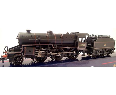 Bachmann Crab, 42765, BR Black Early Crest, some detail fitted, damage to tender loco coupling surround, boxed. P&amp;P Group