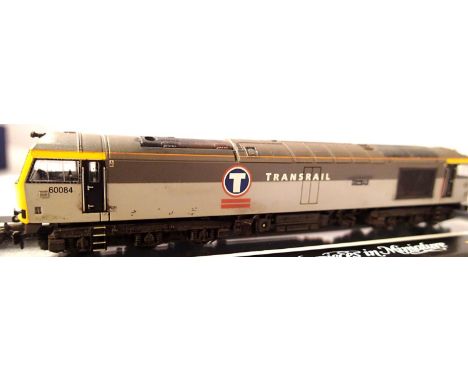 Graham Farish 371-352, Class 60, Cross Fell, 60084, Transrail Grey, in excellent condition, boxed. P&amp;P Group 1 (£14+VAT f