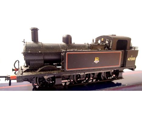 Bachmann Fowler 3F 0.6.0. Tank, BR Black, 47310, Early Crest, requires rear coupling, wrong box. P&amp;P Group 1 (£14+VAT for