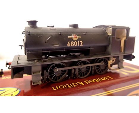 DJ Models/Hattons J9403, BR Black, Late Crest, 68012, weathered, in very near mint condition, boxed. P&amp;P Group 1 (£14+VAT