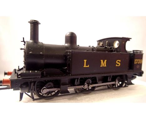 Bachmann 0.6.0.T, LMS Black, 1739, crew fitted, in excellent condition, no paperwork, wrong box. P&amp;P Group 1 (£14+VAT for