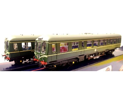 Bachmann Class 108 Two Car DMU, Green, Speed Whiskers , M50979 &amp; M56262, Bedford To Hitchin, in very good to excellent co