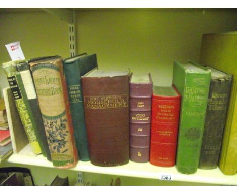 The Cooks' Dictionary by John Knot 1726, facsimile edition 1980, edition 74/200, facsimile of Beeton's Book of Household Mana