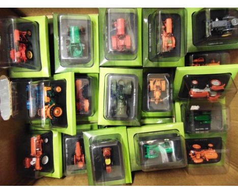 TWENTY-SIX HACHETTE PART-WORK MODEL TRACTORS  each mint and boxed.