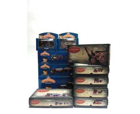 ELEVEN CORGI 'VINTAGE GLORY' & 'DIBNAH'S CHOICE' MODEL STEAM VEHICLES  including a Dibnah's Choice No.CC20101, Fowler B6 Road