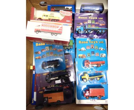 TWENTY-FIVE ASSORTED 1/76 SCALE MODEL VEHICLES  mainly commercials, including three sets, each mint or near mint and boxed.