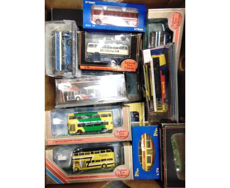 TWENTY 1/76 SCALE MODEL BUSES  of British (11) and Chinese (9) interest, each mint or near mint and boxed. 
