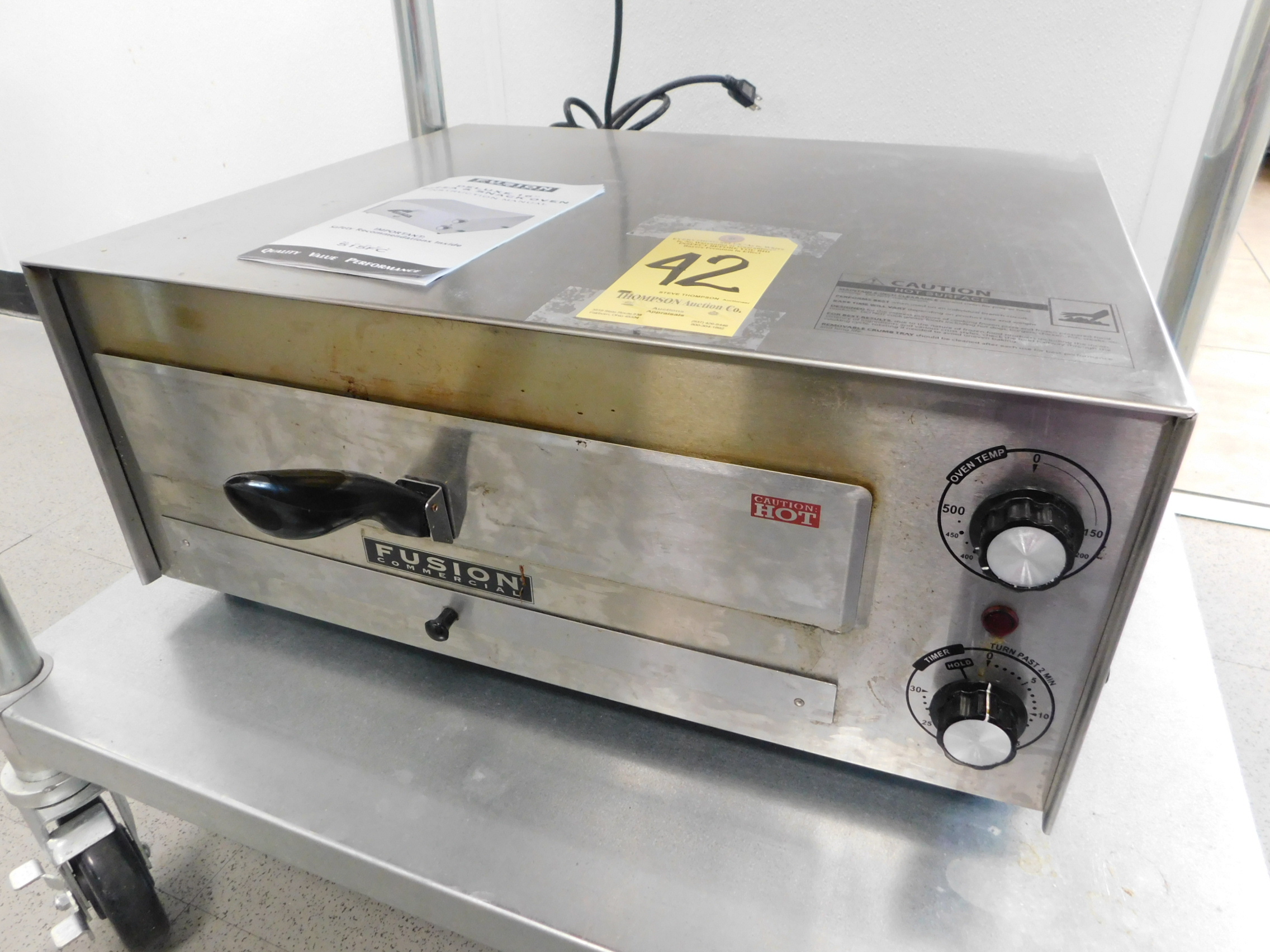 Fusion Commerce Pizza Oven, Model 515, s/n 150725