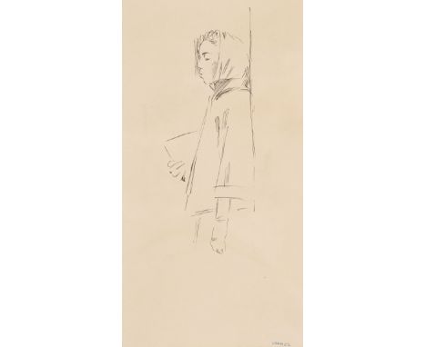 Picasso, Pablo / Kramer, Edith / Monogrammist M.B. (1881-1973) / (1916-2014)Konvolut: Picasso: Comédie Humaine, 29.1.54. V / 