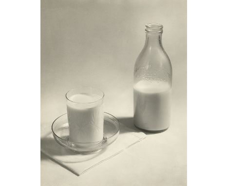  KHLEBNIKOV, ALEXANDER (1897-1979) Milk . Gelatin silver print, 30 by 23.5 cm. Photographed and printed c. 1930s.  Provenance