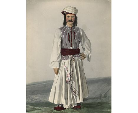  MITREITER, TORVALD (19TH CENTURY) Serbian Man , titled twice, once in Cyrillic, and numbered “259” on the reverse. Albumen p